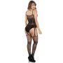 Seksowne bodystocking otwarty krok pończochy S-L - 5